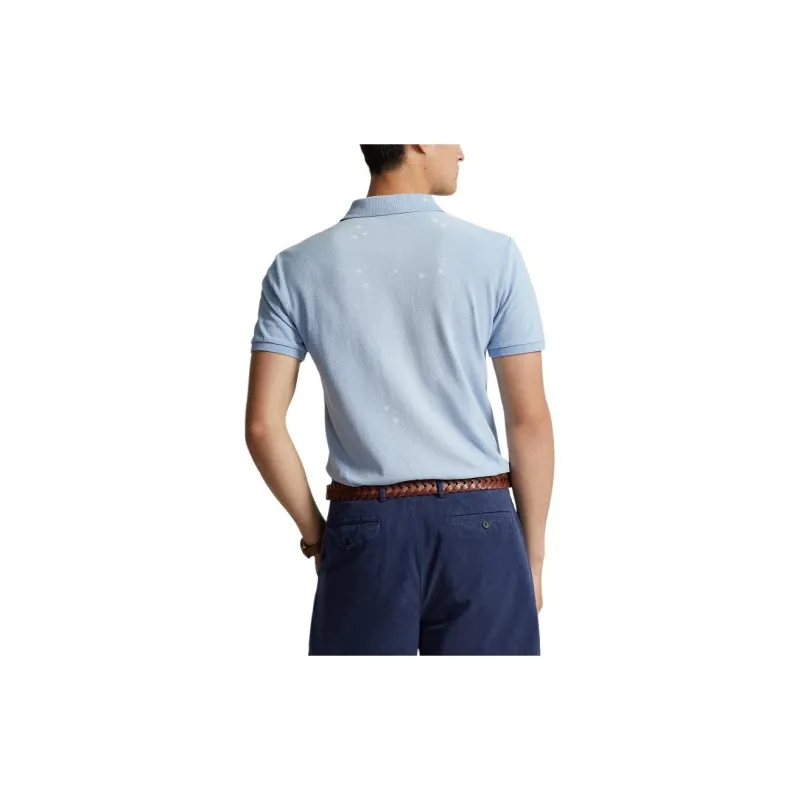 Polo Ralph Lauren SS24 Polo Shirt Men's Chambray Blue-1