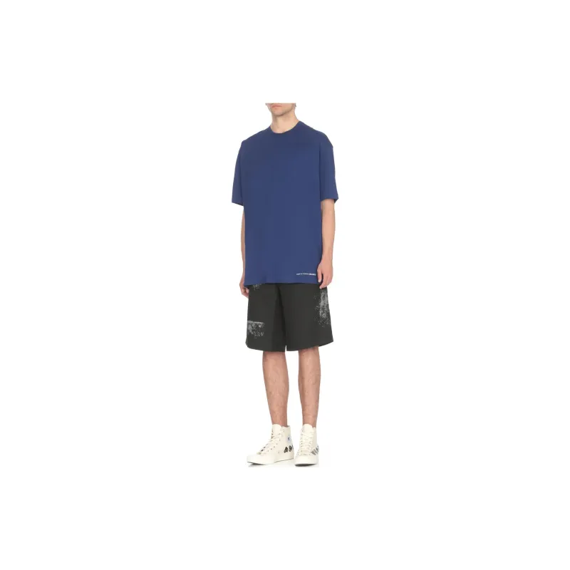COMME DES GARCONS SHIRT Logo Printed Crewneck T Shirt-3