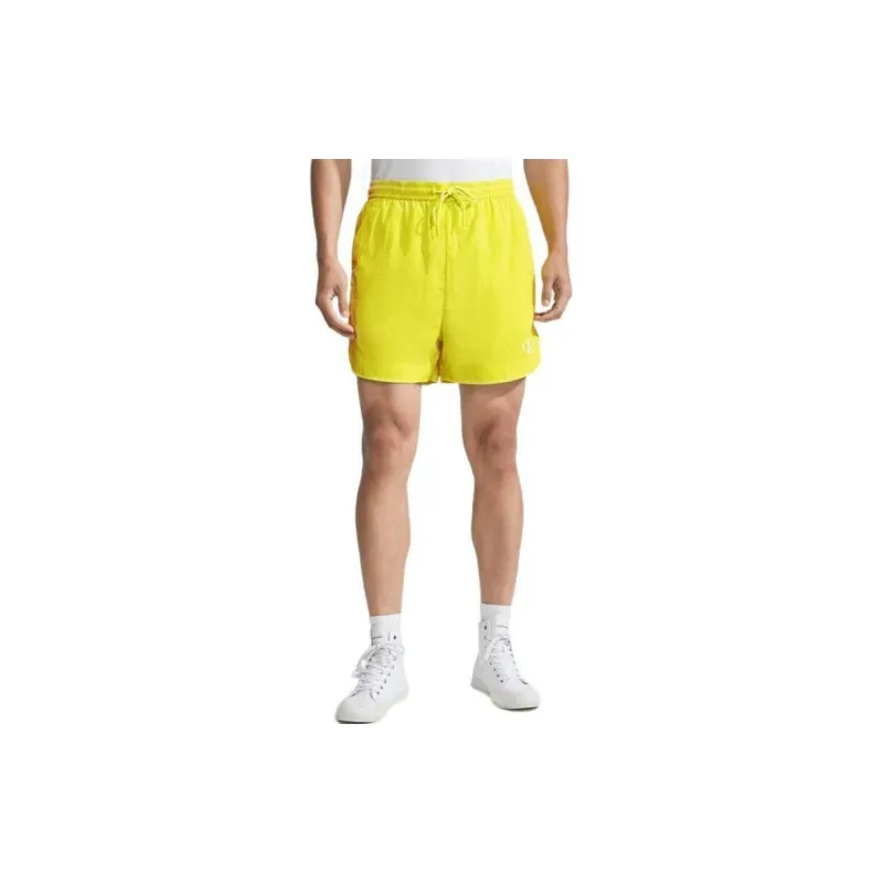 Calvin Klein Rainbow Series Casual Shorts Unisex Neon Green-2