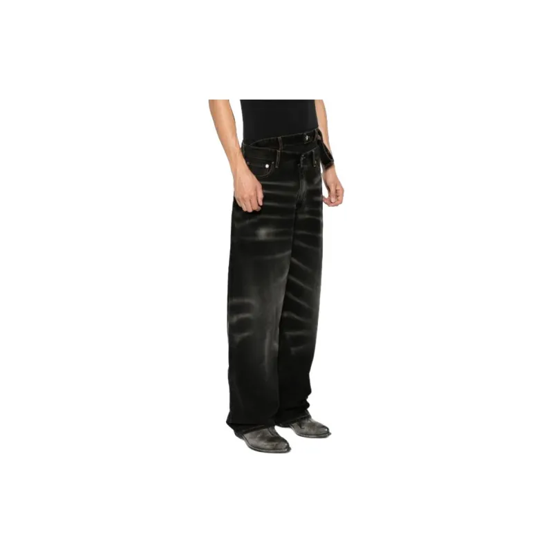 Y/Project Washed Wide leg Jeans-3