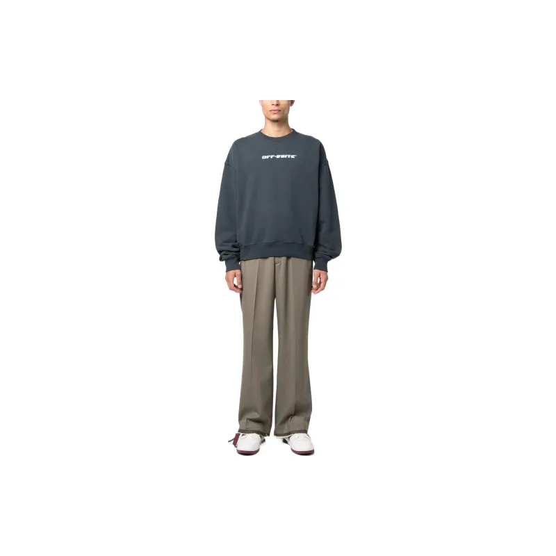 OFF WHITE Between Arrow Oversized Crewneck-1