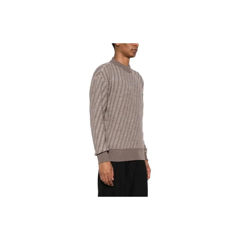 EMPORIO ARMANI Sweaters Men Light Brown-5