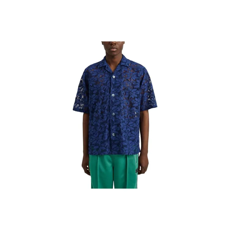 Needles Lace Cloth Cabana Shirt-1