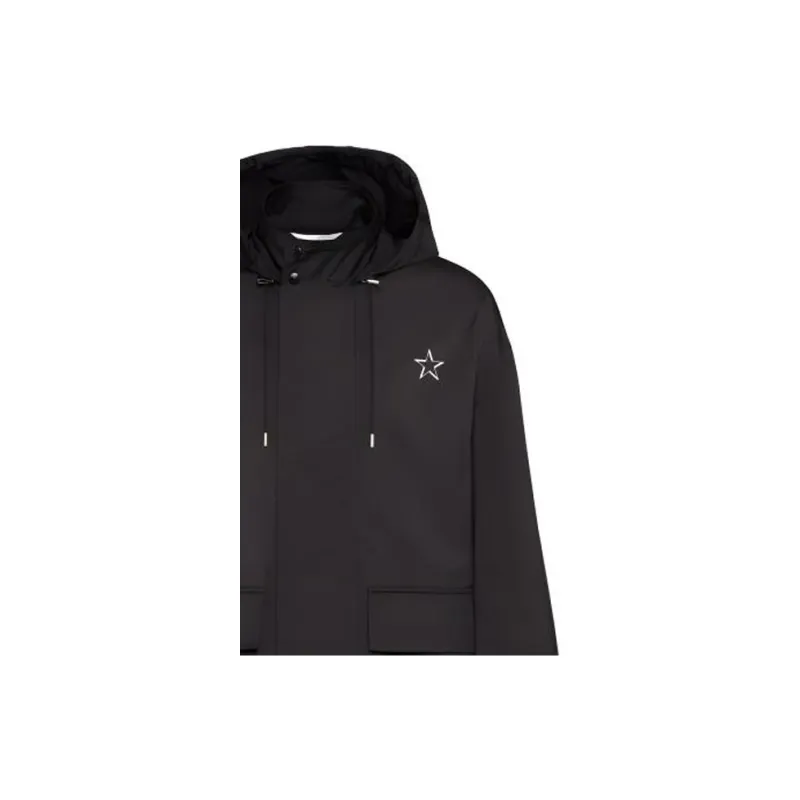 RED VALENTINO Parka Coats Men Black-4