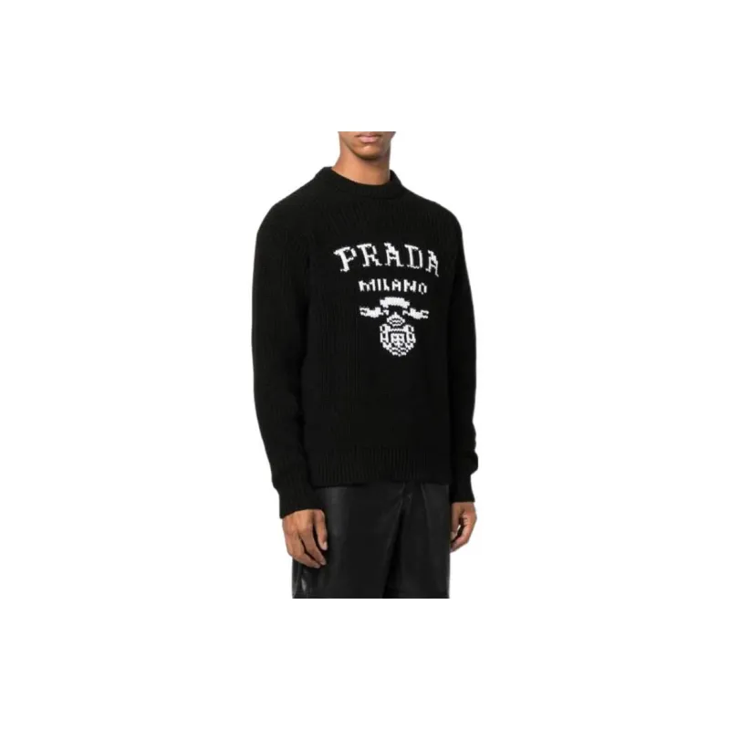PRADA Cashmere And Wool Crewneck-3