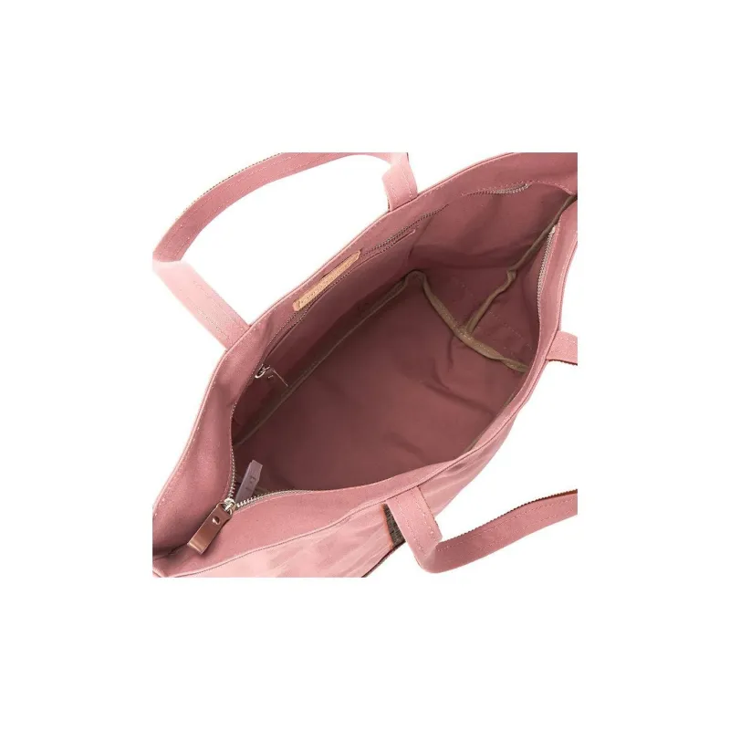 Vanessa Bruno Cotton Tote Bag, Shopping Bag, Shoulder Bag, Crossbody Bag, Handbag Women's Pink-4