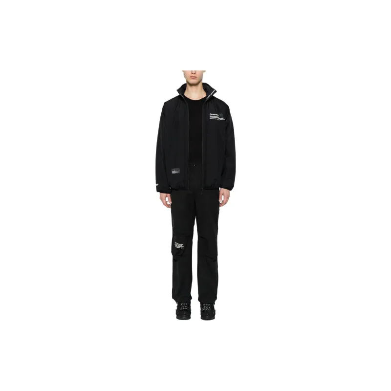 Aape Logo print Cotton blend Cargo Trousers-1