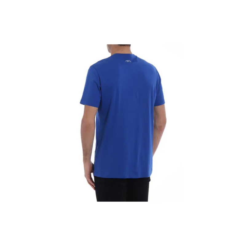 VERSACE T-Shirts Men Royal Blue-3