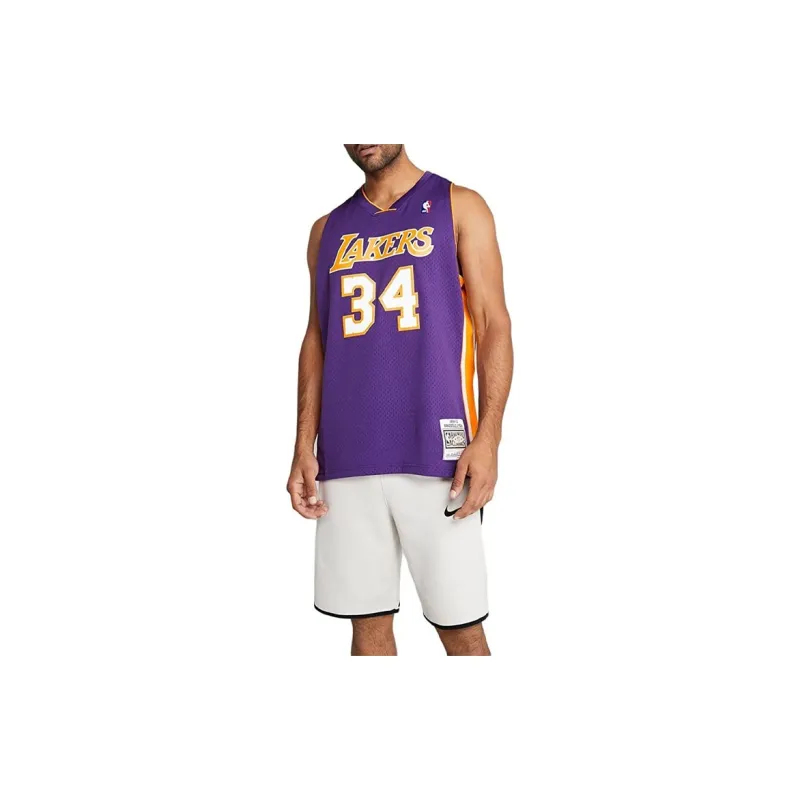 Mitchell Ness Nba Dark 'Lakers 2009 Ron Artest' Jersey-2