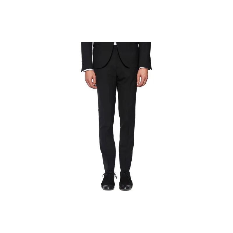 DANIELE ALESSANDRINI Suit Trouser Men's Black-3