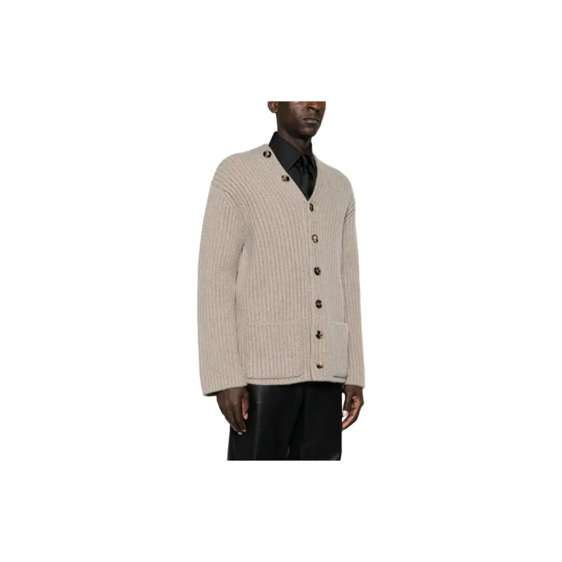 Bottega Veneta Button Up Ribbed Cardigan-3