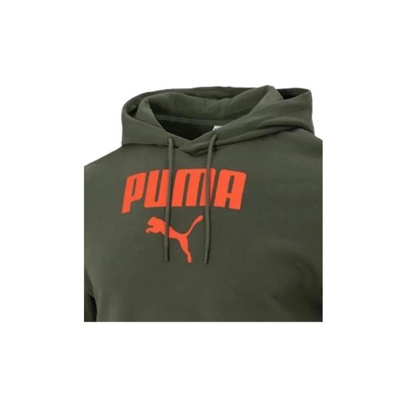 PUMA Sweatshirt Unisex Olive Green-4