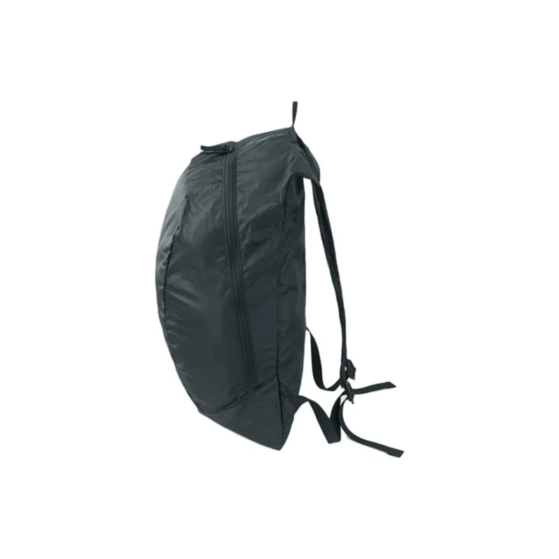 MUJI Polyester Backpack Medium Size Unisex Black-1