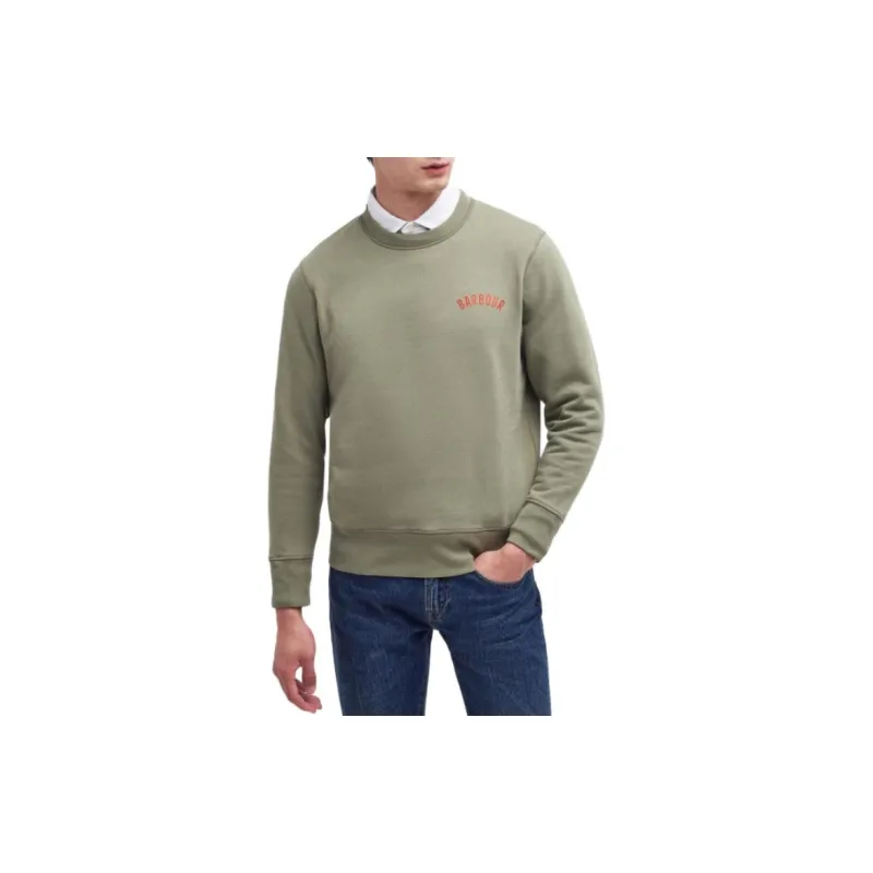 BARBOUR Sweatshirt Men's Olive Green-2