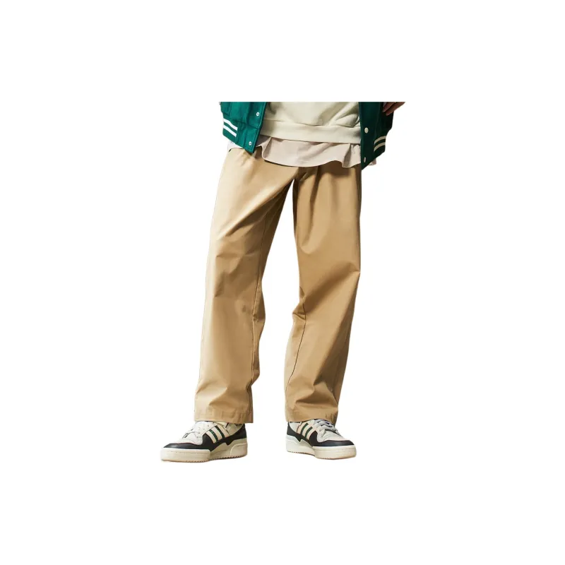 Adidas Originals Knitted Sweatpants Men's Khaki-4