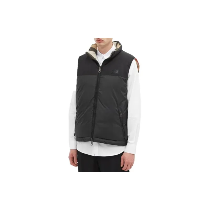 Burberry Reversible Check Puffer Gilet-3
