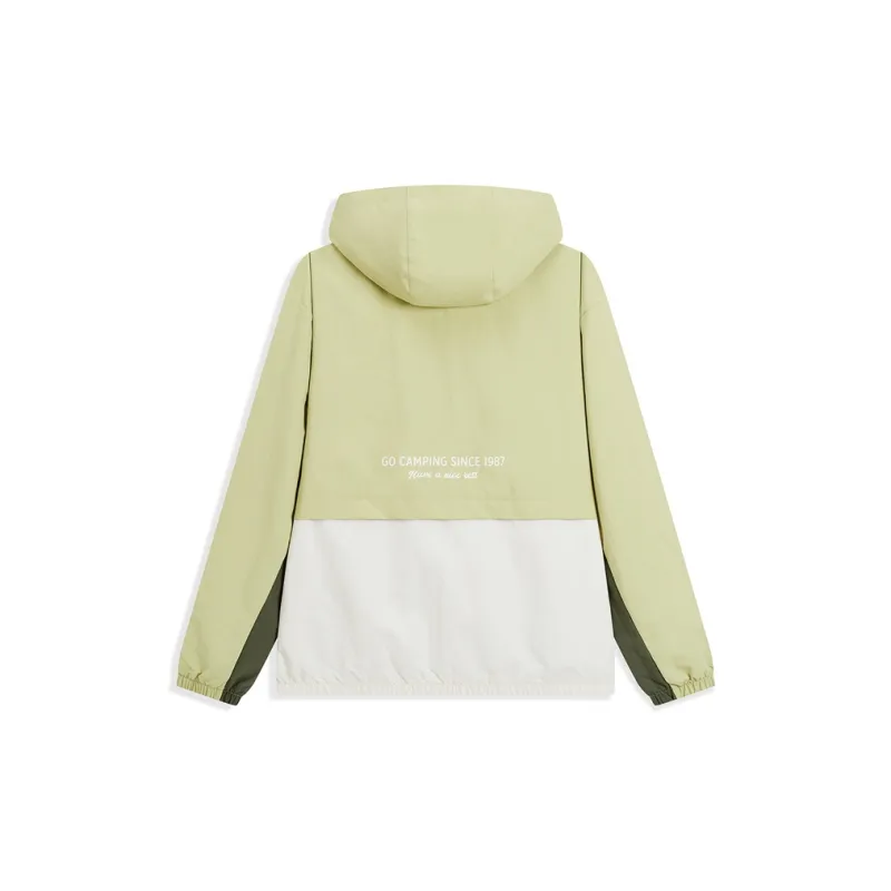 XTEP Jackets & Coats Unisex Tea Mountain Green/Cotton White/Light Tea Green-1