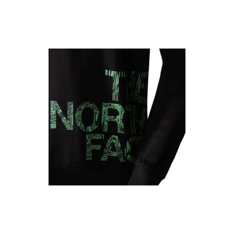 THE NORTH FACE BLOWN UP LOGO SWEATER Sweatshirt Men's Black-5