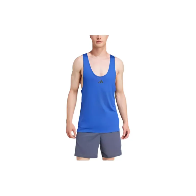 Adidas Free Shipping With AdiClub Workout Stringer Tank Top-2