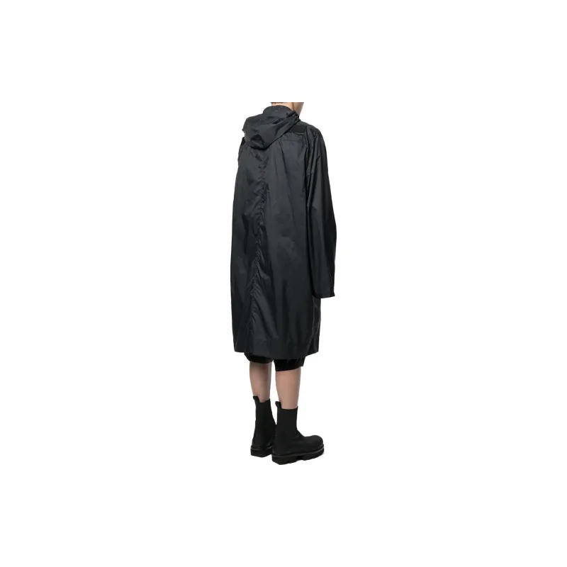 RICK OWENS Coats Men Black-2