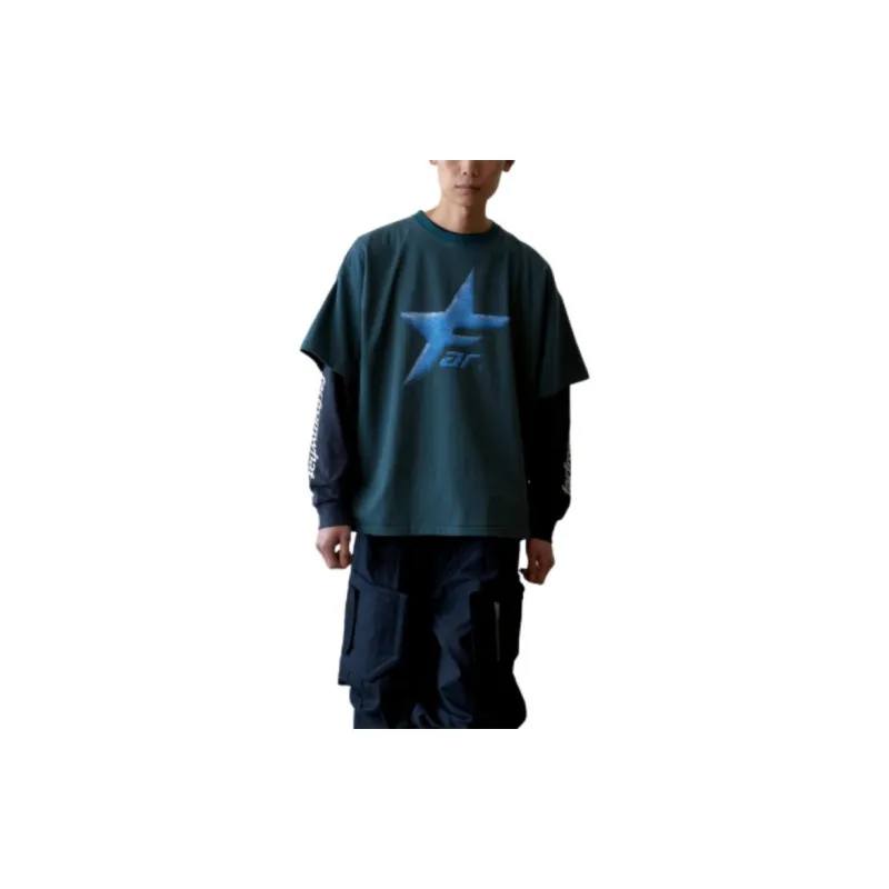 FARFROMWHAT T Shirt Men's Green-3