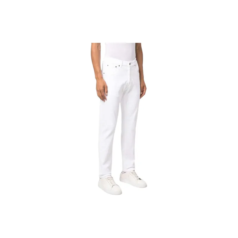 Dondup Logo plaque Tapered Jeans-3