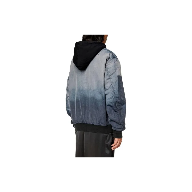 DIESEL J Common Hooded Bomber Jacket-4