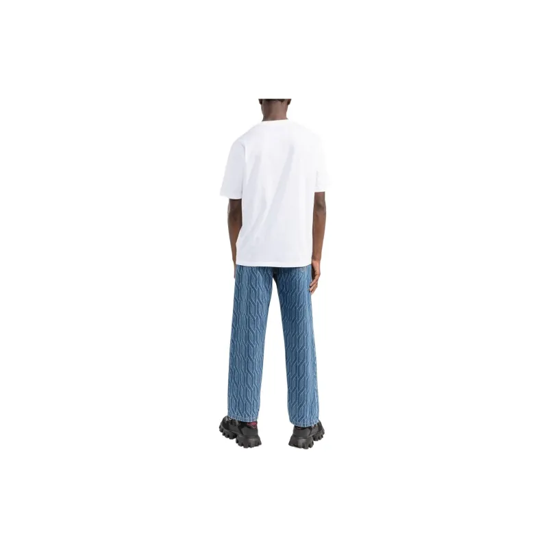 MOSCHINO T Shirts Men White-2