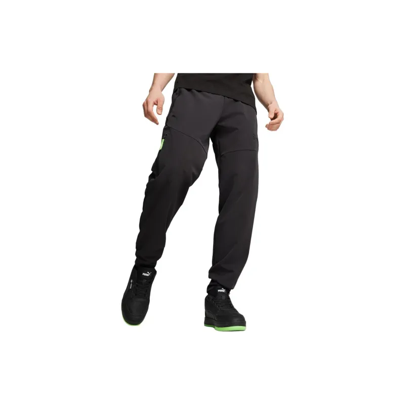 PUMA Mercedes AMG-Petronas F1 TECH Casual Pants Men's Black-3