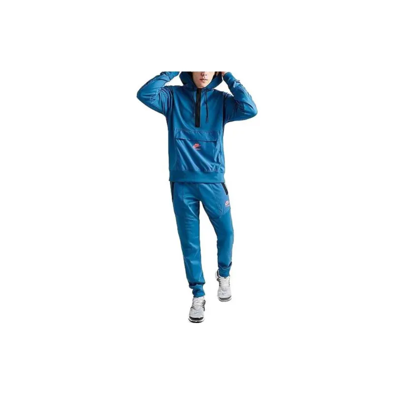 Nike Windbreaker Jacket Men's Blue-3