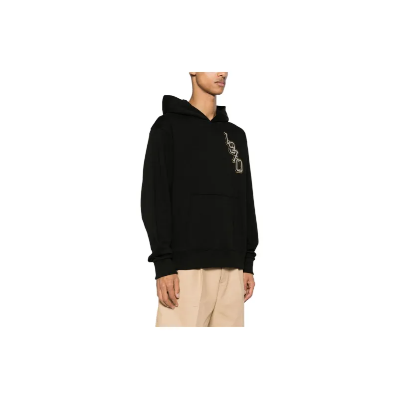 KENZO Varsity Jungle Tiger Logo embroidered Hoodie-3