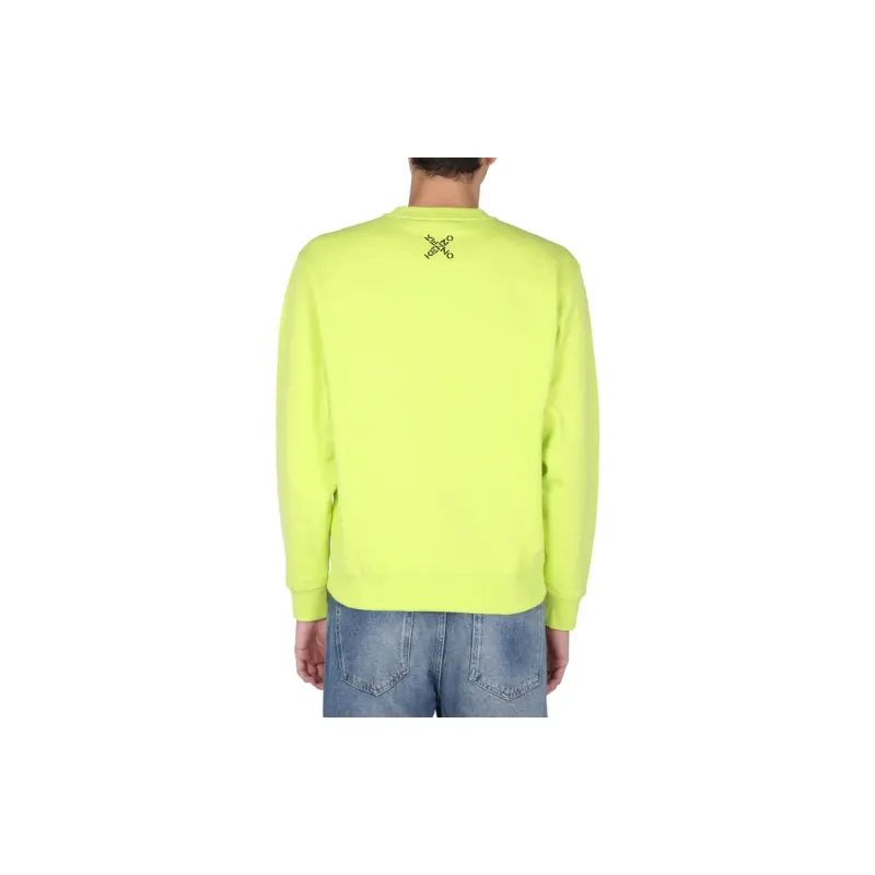 KENZO Sweatshirts Men Yellow-3