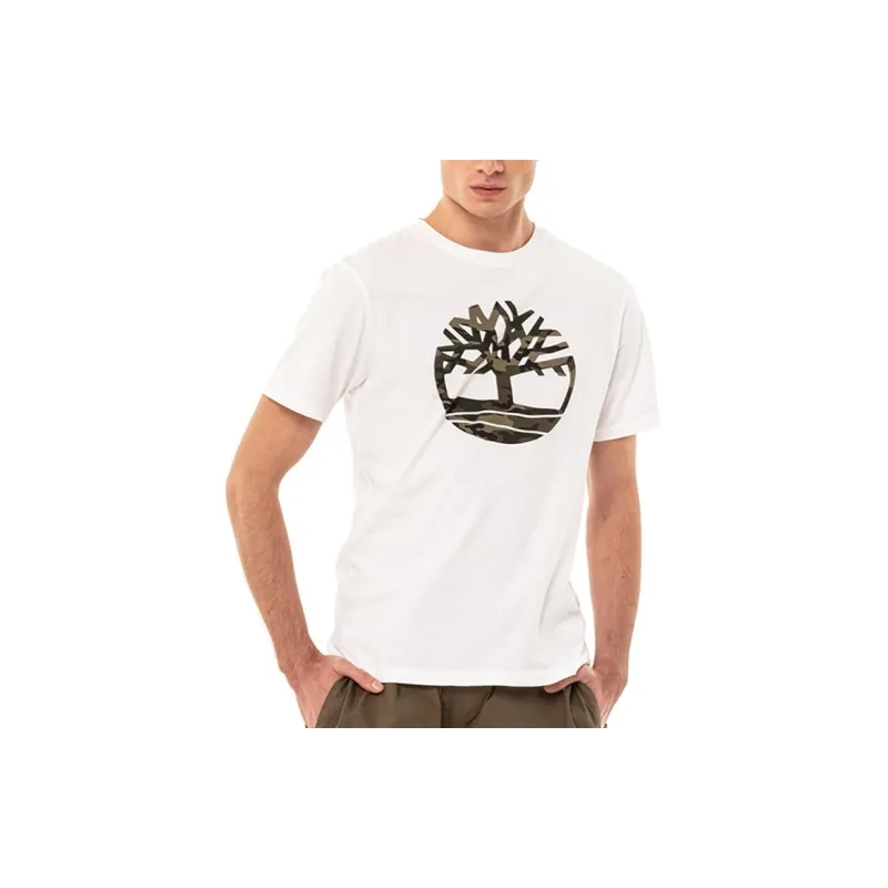 Timberland T Shirts Men White-2