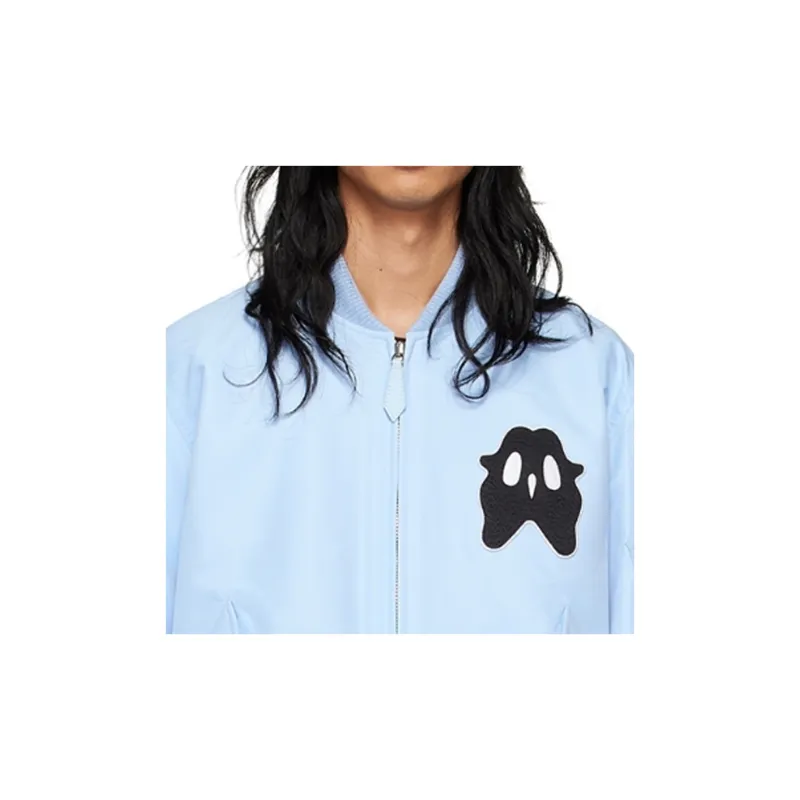 Burberry Jackets Coats Men's Light Blue-3