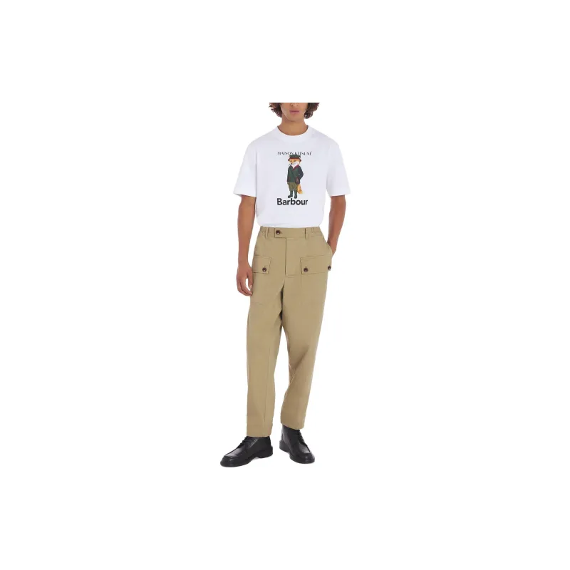 Maison Kitsune Barbour X Mk Cargo Trouser-2