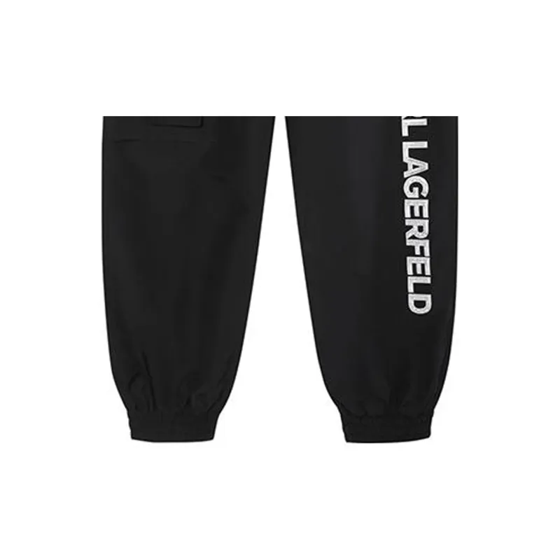 KARL LAGERFELD / Karl Lagerfeld Jeans Cargo Pants Unisex Black-5