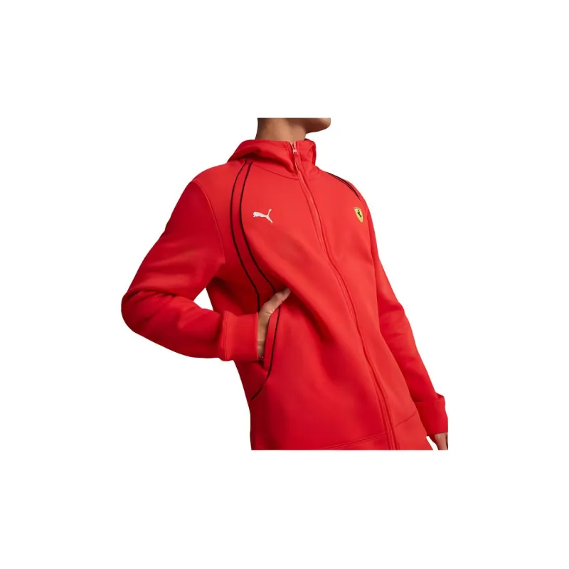 PUMA Scuderia Ferrari SS24 Jackets Coats Men's Red-5