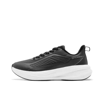 QIAODAN Rainwing 4.0 Running Shoes Men Low-Top Black/Lightning Gray