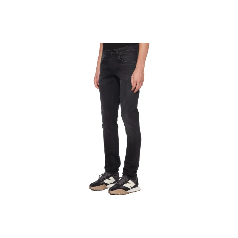Dondup Mid Rise Stonewashed Jeans-2