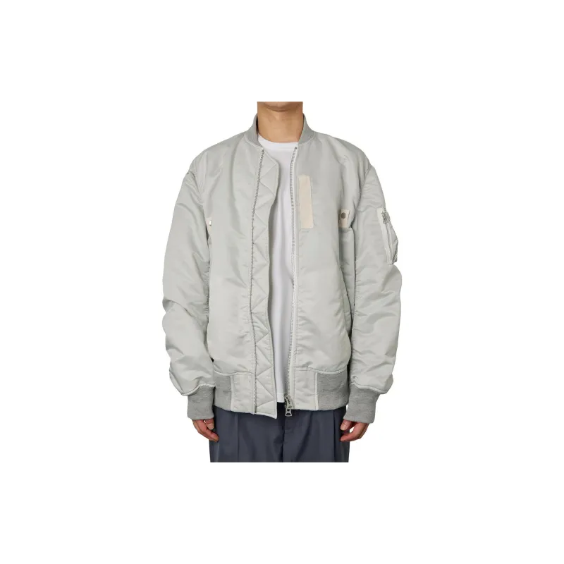 Sacai Zip-up Puffer Bomber Jacket-1