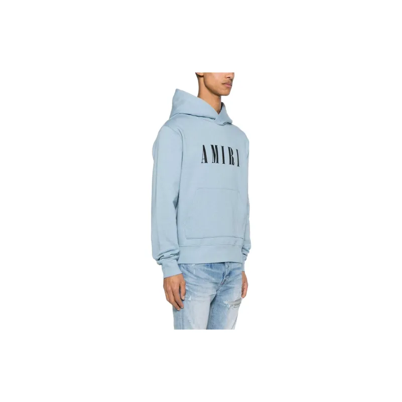 AMIRI Logo Print Cotton Jersey Hoodie-3