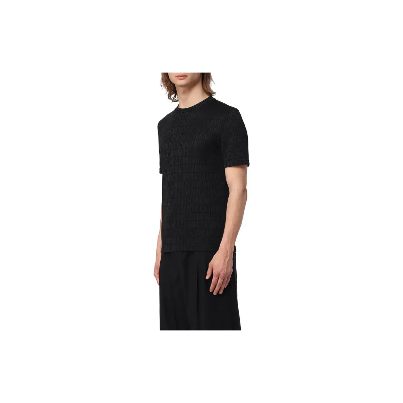 MOSCHINO T-Shirts Men Black-4