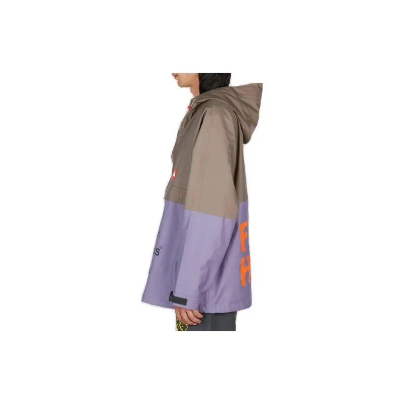 THE NORTH FACE SS23 Water Resistant Windbreaker Jacket Unisex Brown-6