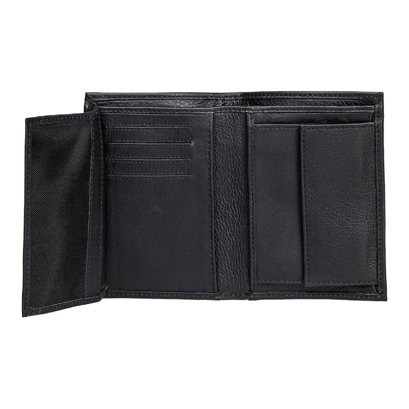 Levi’s Grained Leather Wallet Men's Black-2