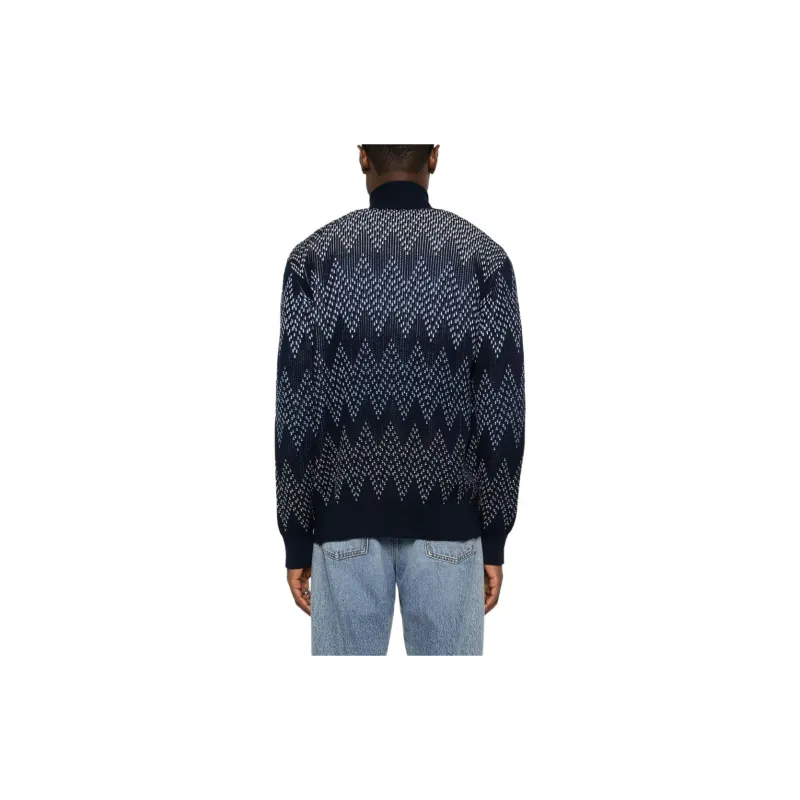 MISSONI Chevron pattern Cotton Cardigan-2