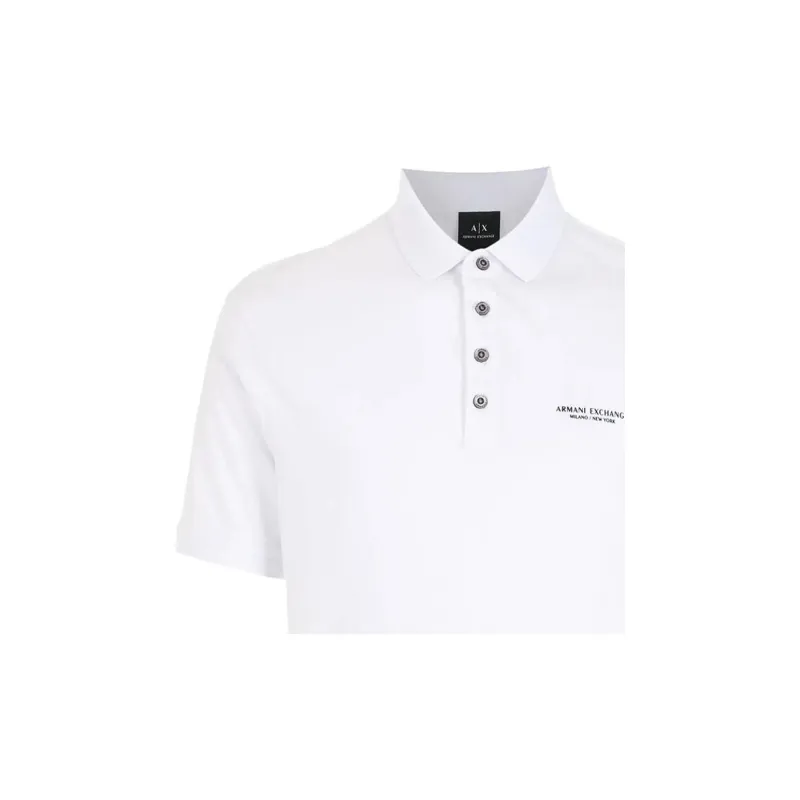 ARMANI EXCHANGE Logo print Polo Shirt-5