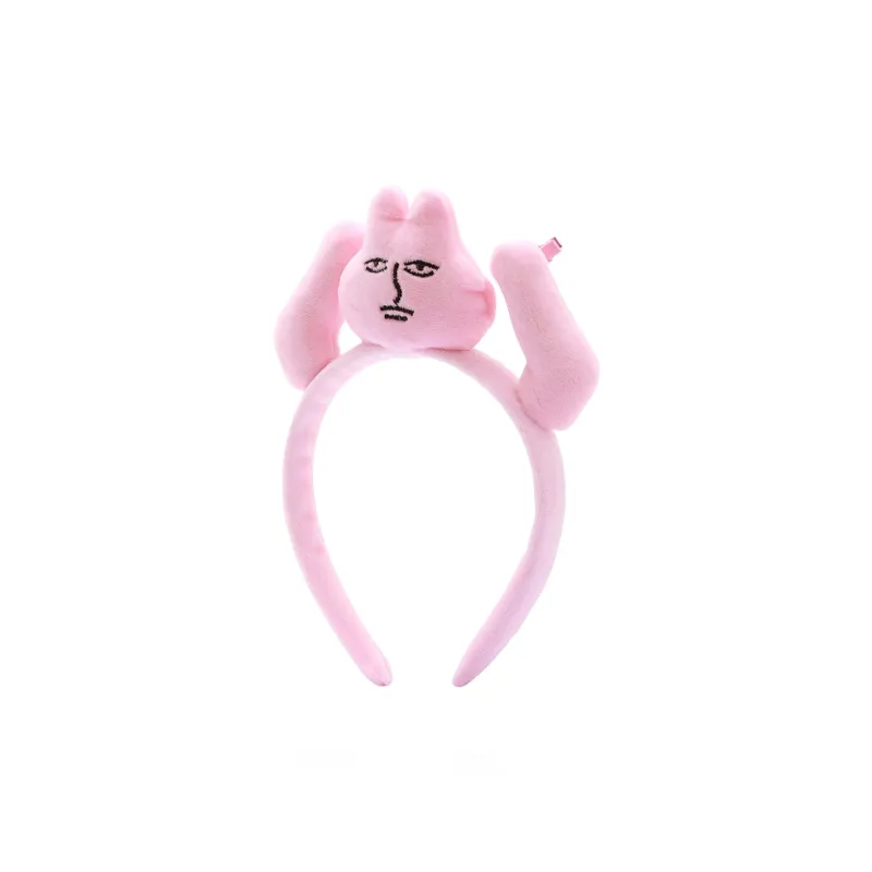 ZANC Fabric Headbands Unisex Pink-1