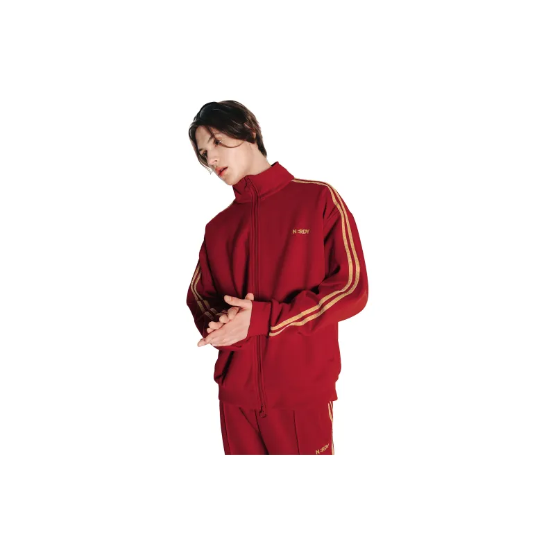 NERDY Jackets Coats Unisex Deep Red-6