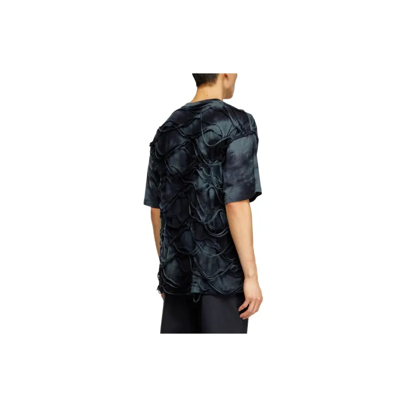 DIESEL T Shirt With Floating Strands-2