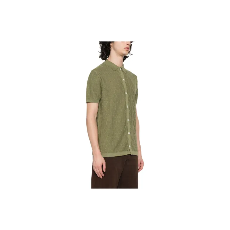 ASPESI SS24 Knitwear Men's Green Linen-3